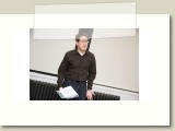 Jeff rehearsing for his play HOW TO MAKE AN AMERICAN FAMILY.